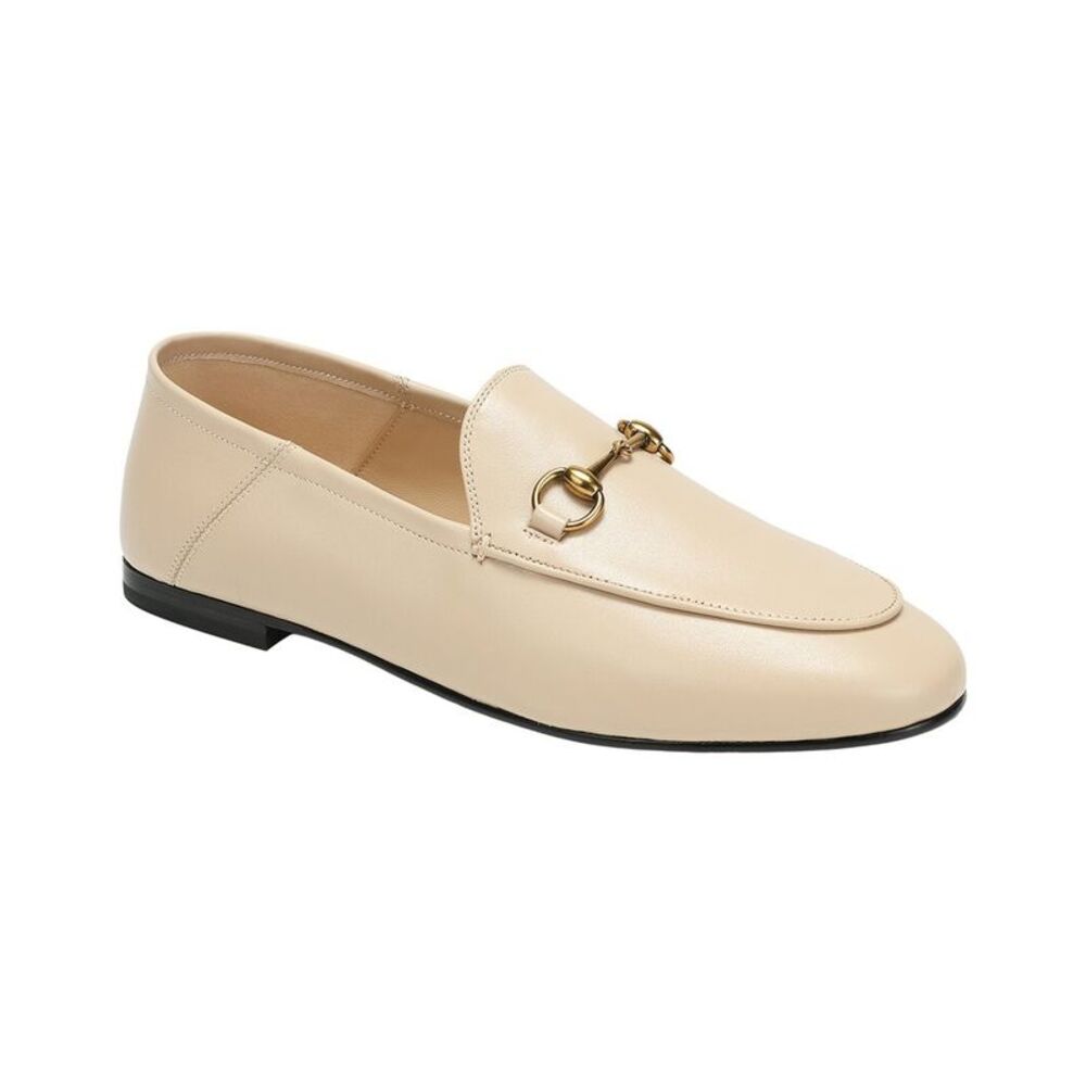 Tiffany & Fred Paris Leather Loafer, Beige